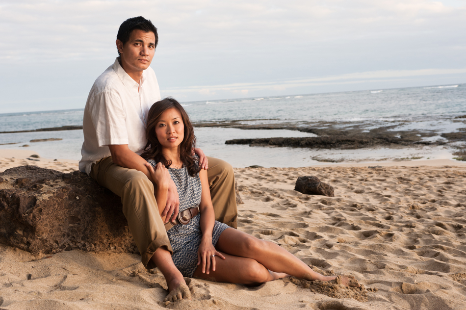 Hawaii Bride's Engagement Session 