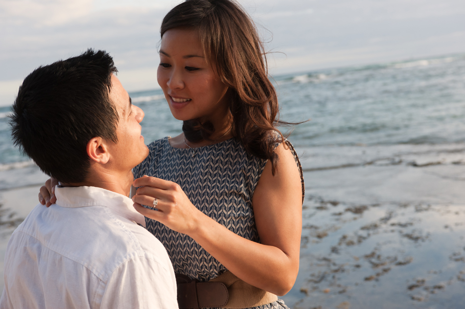 Intimate Engagement Portrait Hawaii