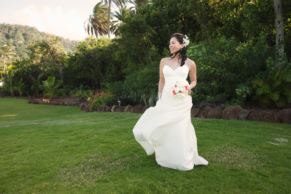 Bride Portrait Hawaii