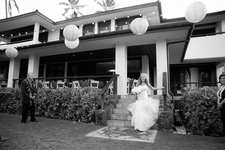 North Shore Oahu Beach House Wedding
