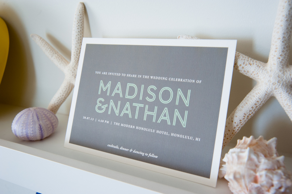 Madison & Nathan's Wedding Invitation