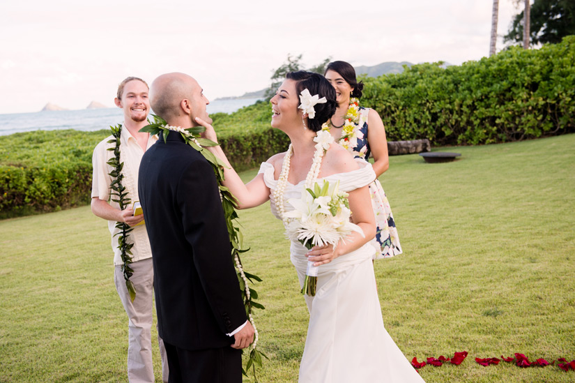 Kailua Beach House Wedding