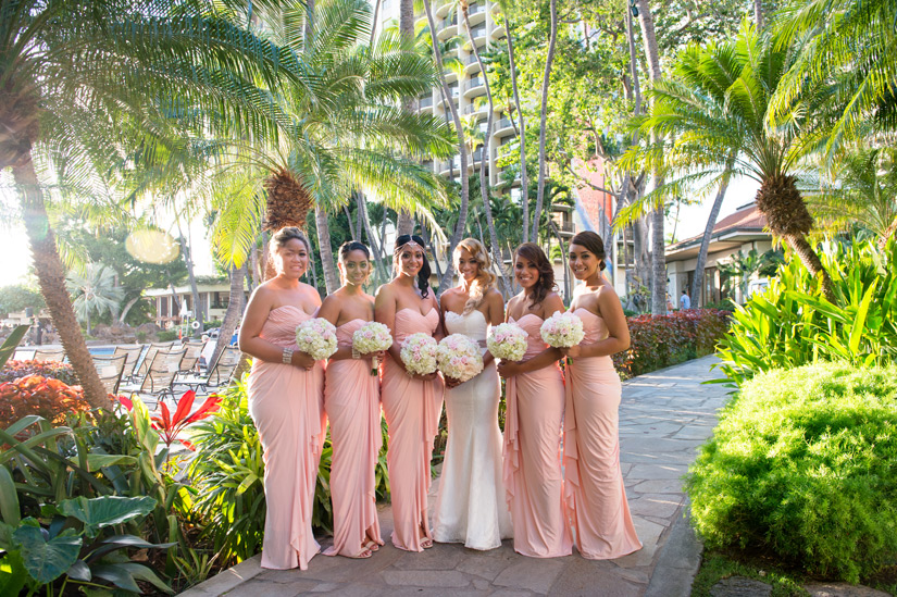 Bridesmaids Hilton Hawaiian Village