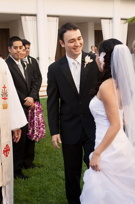 Groom during Wedding Ceremony