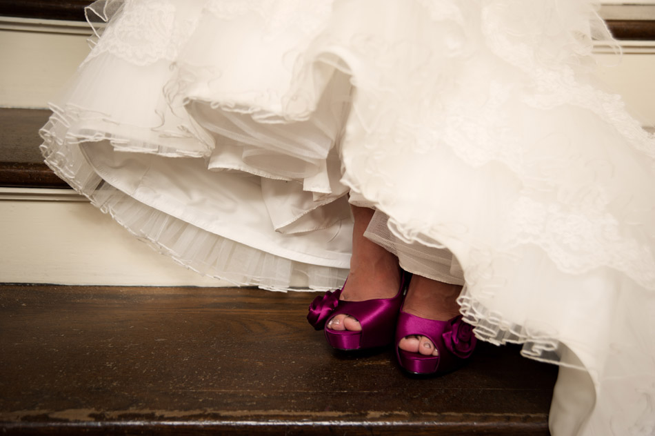 Bride Shoe Details