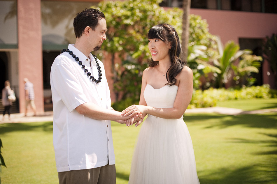Royal Hawaiian Wedding Ceremony