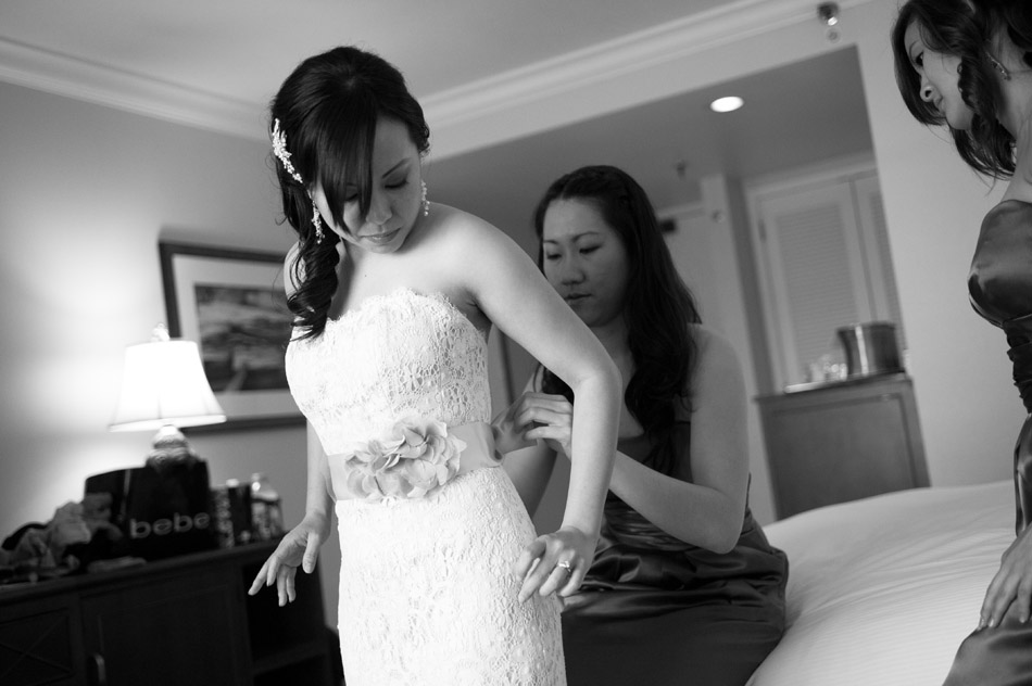 Bride Getting Ready at the Hilton Hawaiian Village