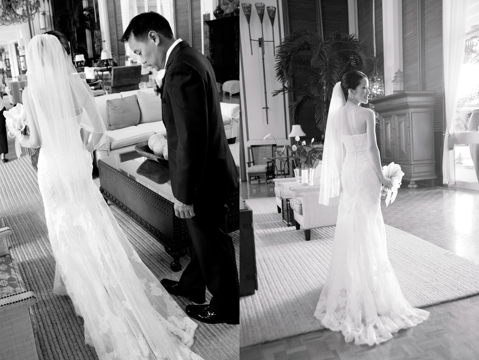 Black and White Bridal Photos