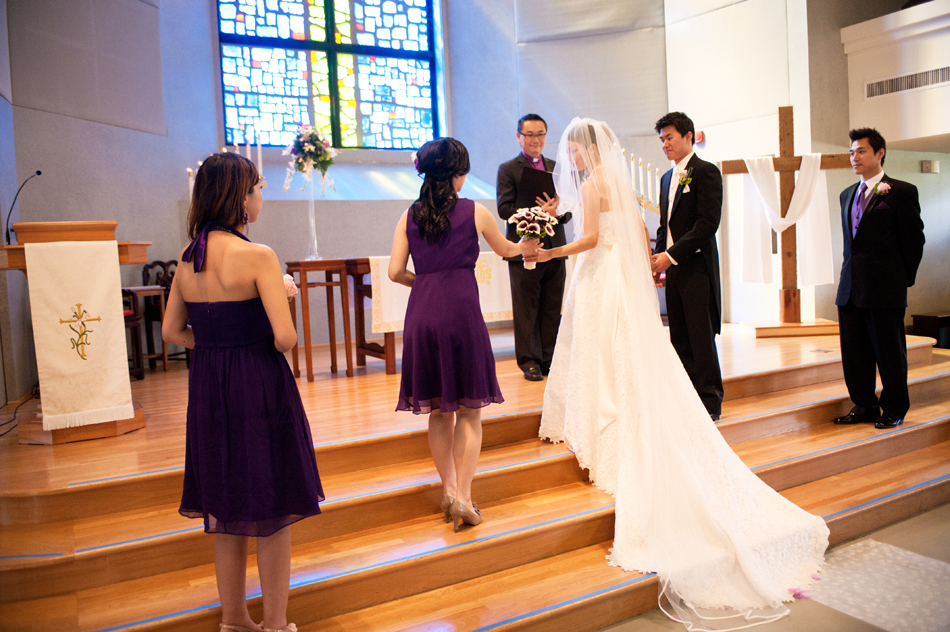 Wedding Ceremony at United Church of Christ