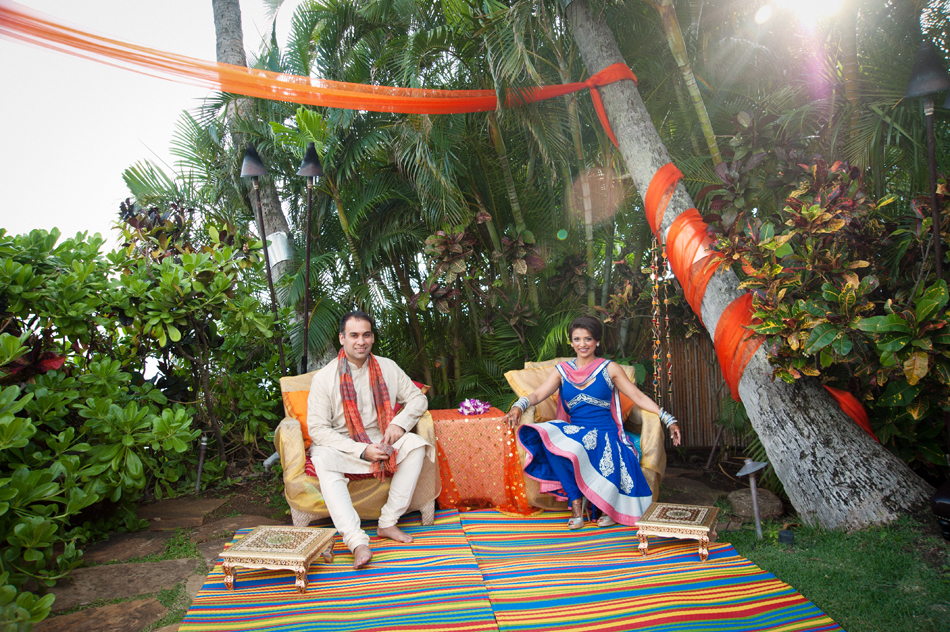 Indian Wedding at Kathy Ireland's Oceanfront Oasis Estate