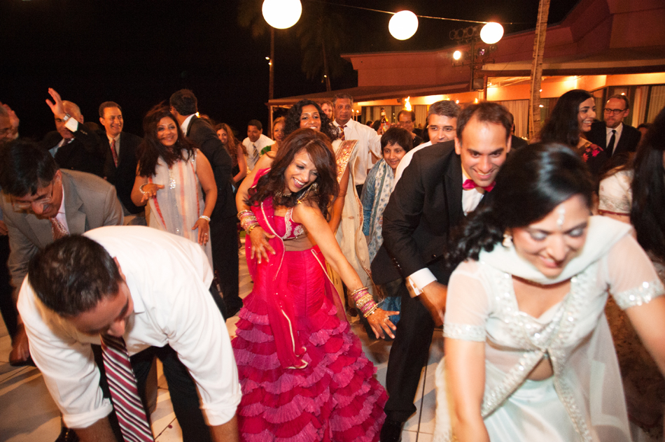 Indian Wedding Reception Dancing