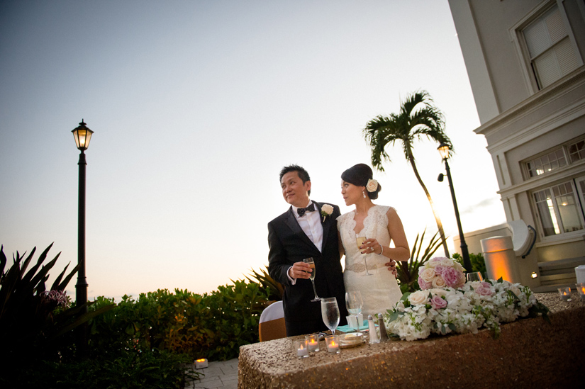 Outdoor Wedding Reception Waikiki
