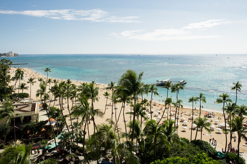 View from Hilton Hawaiian Village