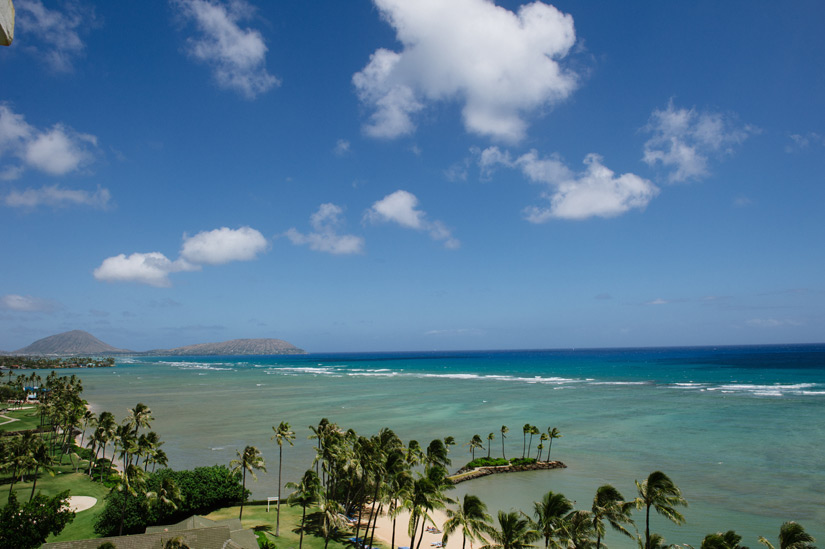 View from Kahala Resort Suite