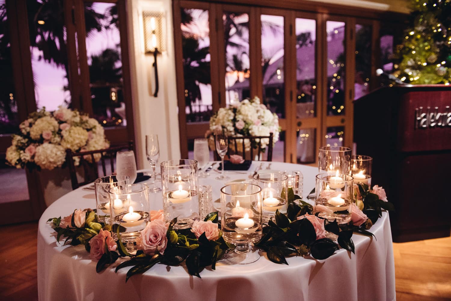 Hau Terrace Evening Wedding Reception