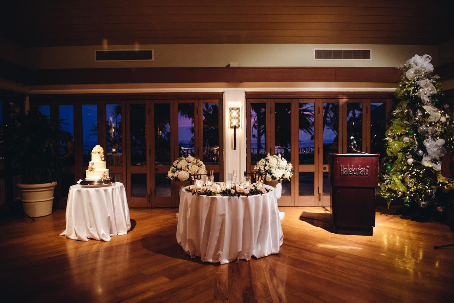Hau Terrace Interior with Wedding Decor