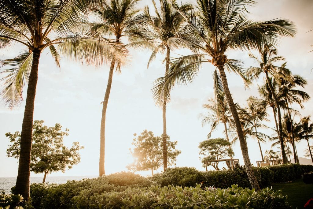 Sunset at Four Seasons Resort Oahu at Koolina