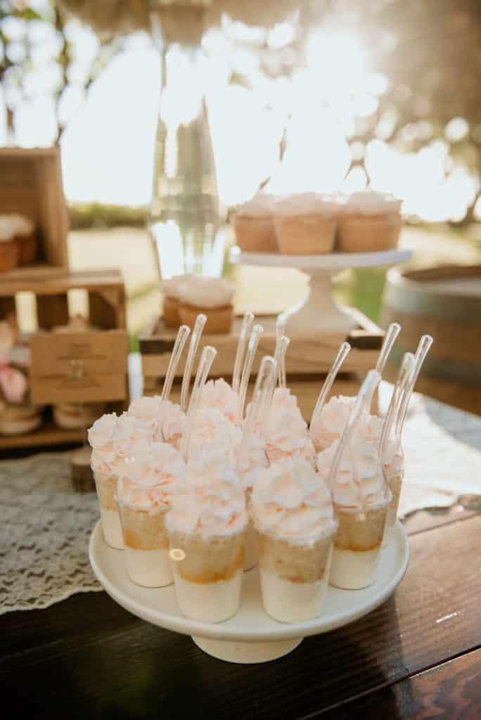 Cake Shooters for Wedding