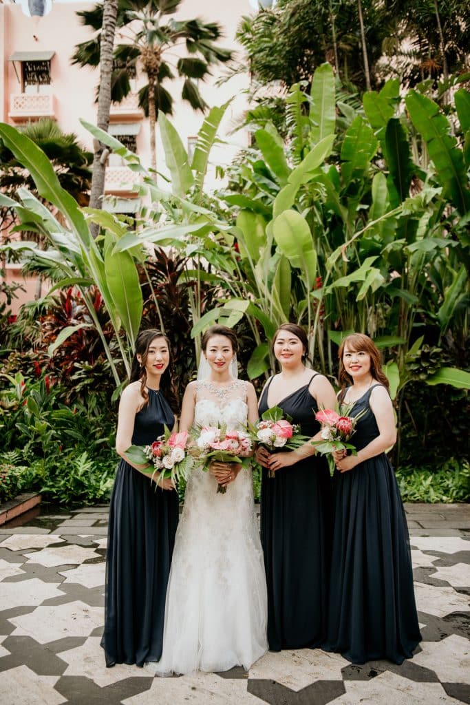 Bridesmaids at Coconut Grove