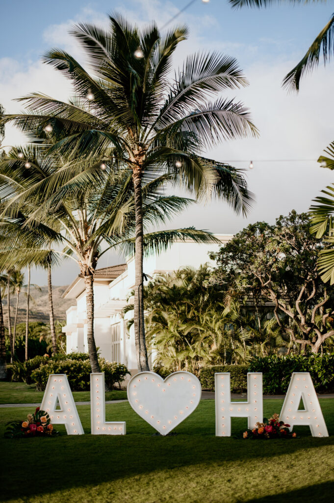 Design with Aloha, Aloha Sign.