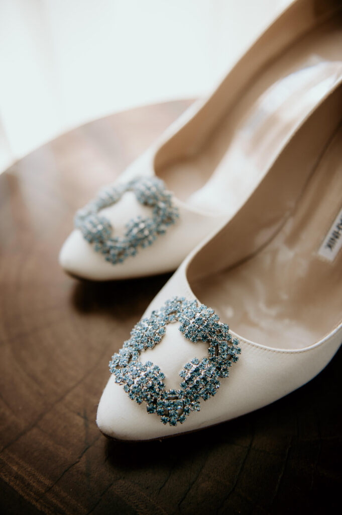 Manolo Blahnik Wedding Shoes.